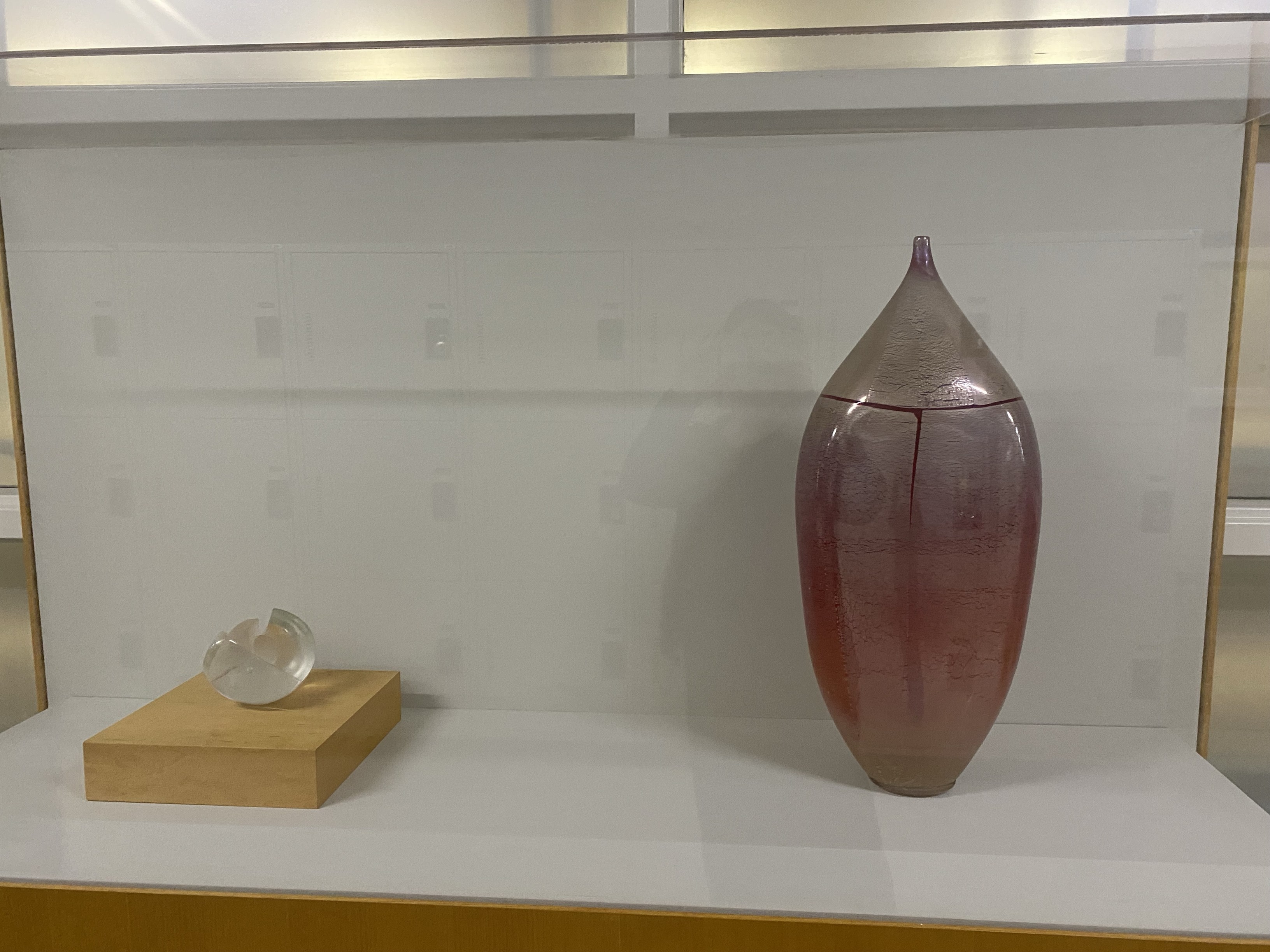 Inside this photo is a large red, thin-mouthed glass bottle. The other clear one is a glass ornament. <div class='container'><iframe class='responsive-iframe' src='https://www.youtube.com/embed/tgbNymZ7vqY'></iframe></div>